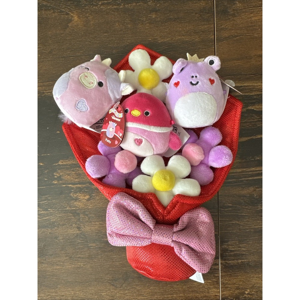 Squishmallows Micromallows 12'' Valentines Day-Birthday -Soft Toy-Bouquet